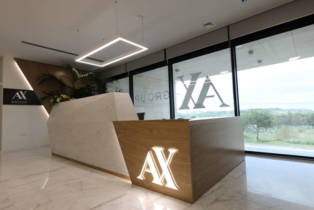 Creating a sophisticated and modern look for AX Group’s new multi-million business centre